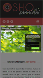Mobile Screenshot of oshosannidhi.org